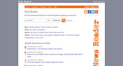 Desktop Screenshot of news.feed-reader.net